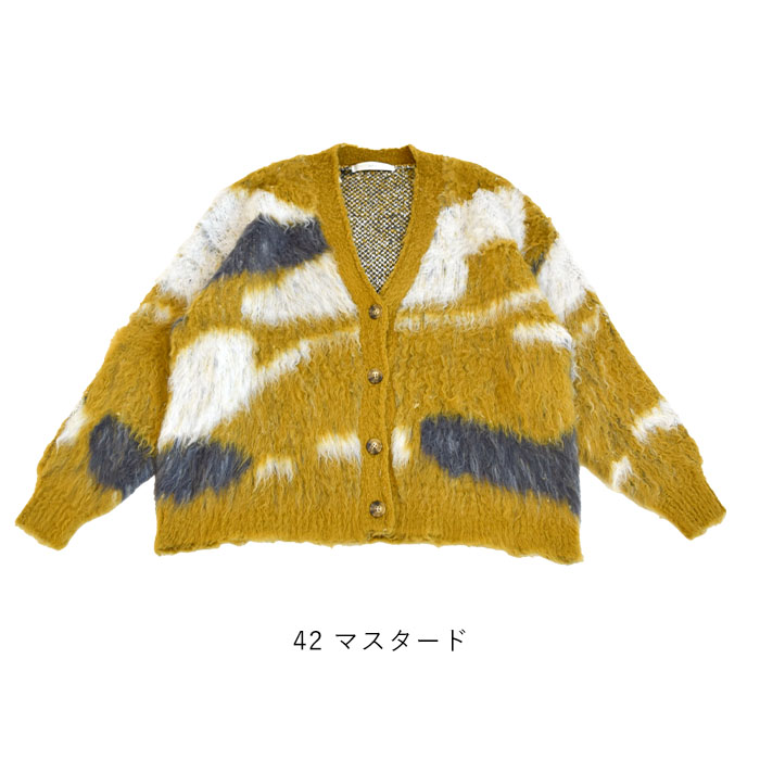 楽天市場】モヘア カーディガン(カラーイエロー)(レディース 楽天市場】モヘア カーディガン(カラーイエロー)(レディース