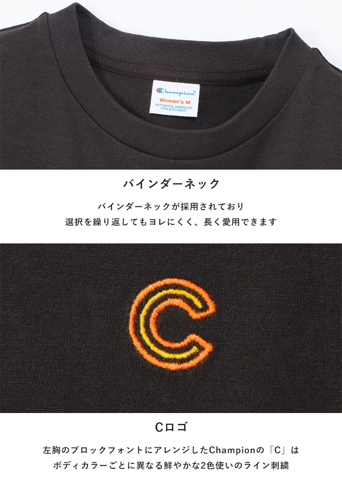 【P3倍】 チャンピオン Champion Tシャツ レディース 半袖 トップス ウィメンズ シ...