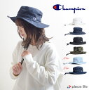 10％OFF チャンピオン アドベンチャーハット 帽子 Champion CHAMPION サファリハット ハット バケツハット 187-006A ワッチ レディース メンズ 男女兼用 ユニセックス ペア アウトドア 海外旅行 ワンポイント 無地