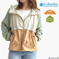 【2025春夏新作】コロンビア Columbia ウィンドブレーカー マウンテンパーカー マンパ アウター ジャケット ウィンドジャケット 撥水 はっ水 紫外線カット UVカット スパイアーバレーウィンドブレーカー Spire Valley Windbreaker 春 秋 レディース フード M L XL WR7658