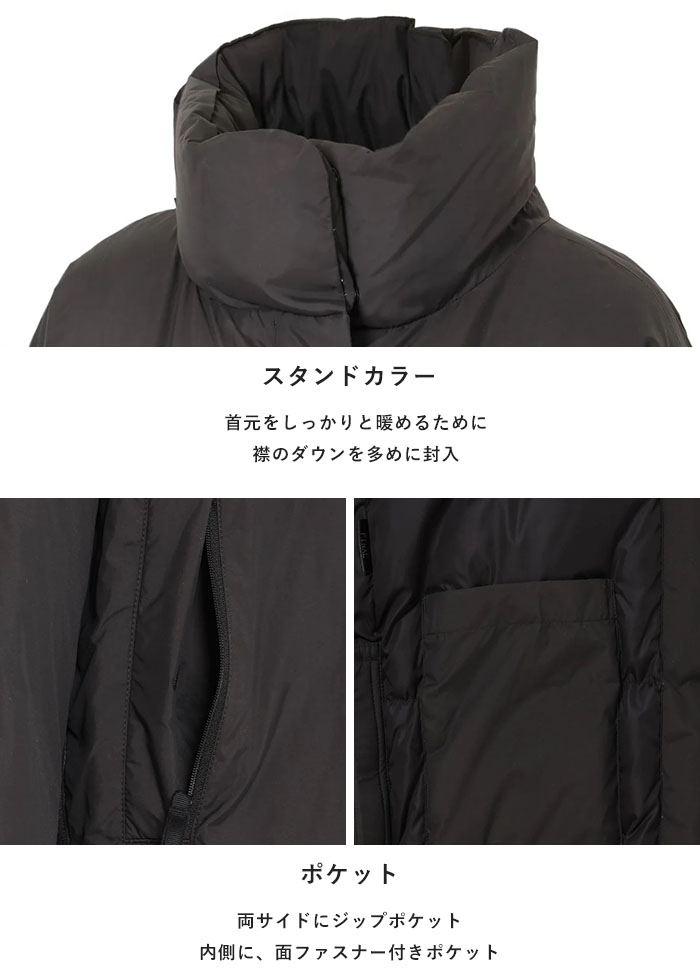 【P5倍/2025秋冬新作】 ナンガ NANGA レディース ダウン ジャケット コート アウター スタンドカラー ダウンジャケット STAND COLLAR DOWN JACKET W WOMEN ウィメンズ アウター 防寒 高品質 暖かい 軽い 軽量 おしゃれ 可愛い 通勤 通学 S M L ND2442-1A602