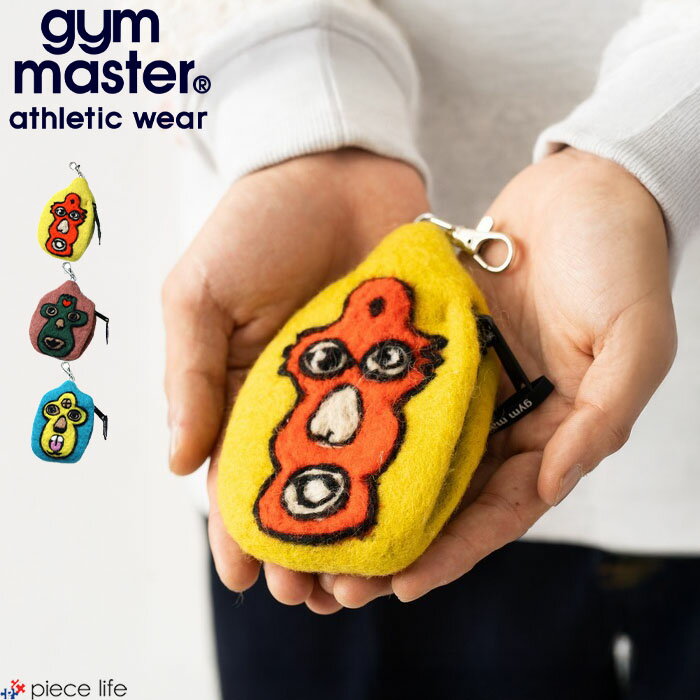 【2025秋冬新作】ジムマスター gym master 財布 ポーチ 小物入れ コインケース 覆面レスラーフェルトポ..