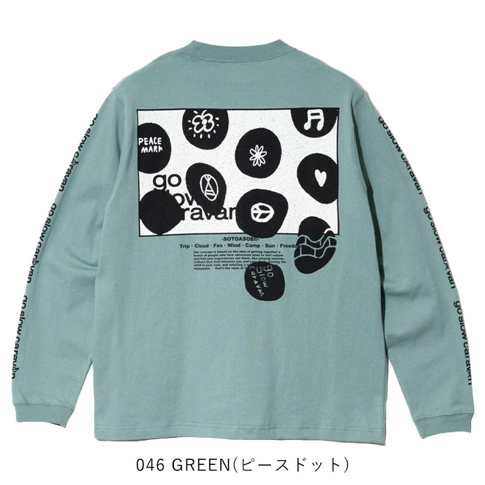 楽天市場】ロンt メンズ（柄ドット・水玉）（Tシャツ・カットソー