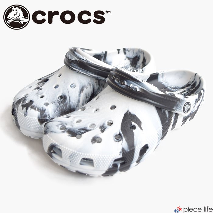 【P2倍/10％OFF】クロックス crocs クラシック マーブル クロッグ CLASSIC MARBLED...