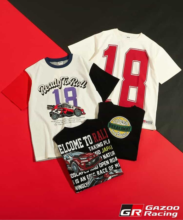 Rakuten - 【2026春夏新作】 半袖 Tシャツ メンズ レディース トヨタ 大人サイズ GRヤリス Rally1 Tシャツ親子 お揃い 半袖Tシャツ プリントT TOYOTA GR コラボ ユニセックス コットン ブラック ホワイト 全4色 M L エフオーキッズ ブリーズ BREEZE J307216