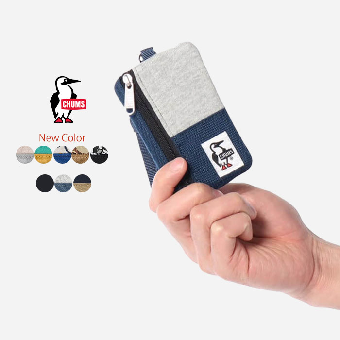 チャムス CHUMS カードケース 撥水 撥油 防汚 コミューター パスケース スウェット ナイロン Commuter Pass Case Sweat Nylon メンズ レディース キッズ ジュニア リール フック ユニセックス オールシーズン CH60-3619