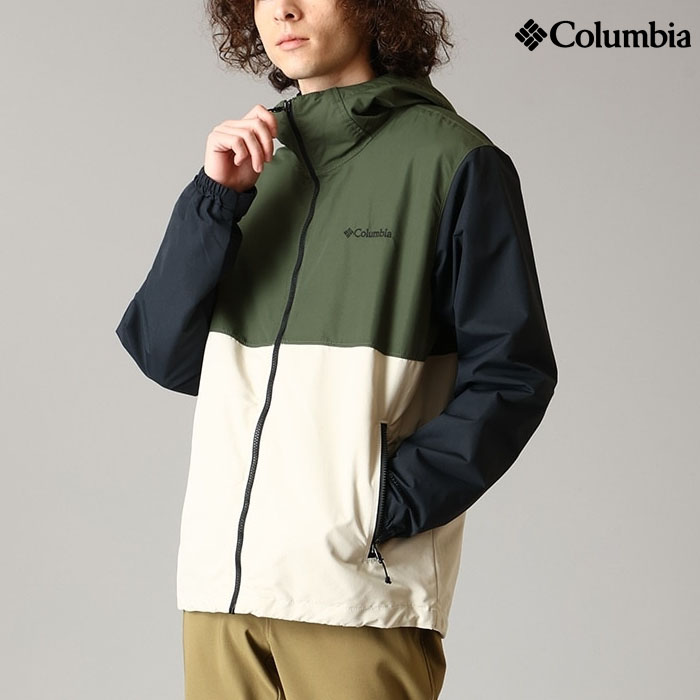 楽天市場】Columbia マウンテンパーカー（カラーグリーン）（メンズ