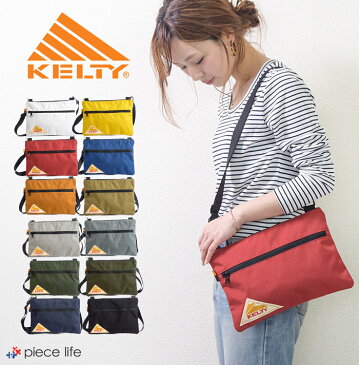 kelty ケルティ ショルダーバッグ KELTY バッグ 2592214 サコッシュ VINTAGE FLAT POUCH SM ショルダーバッグ アウトドア 軽量 メンズ レディース バッグ/ショルダー/斜め掛け/ナイロン/ヴィンテージ フラット ポーチ/アウトドア/カジュアル/ケルティー