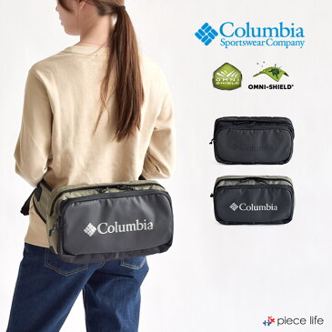 Columbia コロンビア サードブラフS ヒップバッグ Third Bluff S hipbag ヒップバッグ ファニーバッグ 撥水 防水 斜め掛け ワンショルダー メンズ レディース 男女兼用 シンプル 旅行 タウン アウトドア フェス サブバッグ デイリーブランド PU8460