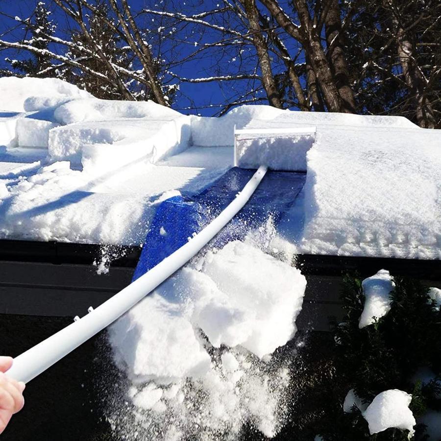 屋根の雪下ろし道具 スノーレーキ 屋根スノーダンプ 屋根雪かき 屋根 バージョン ...