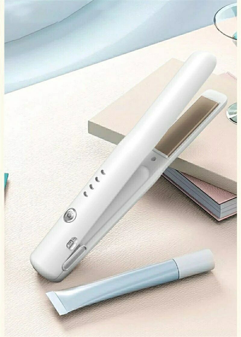 【コードレスでどこでも使える】最新ヘアアイロン ストレート カール 2Way USB充電...