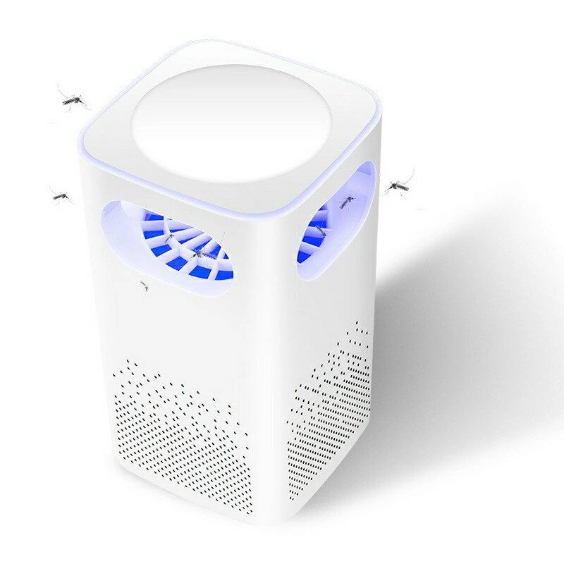 【USB給電で手軽に使える】吸引式捕虫器 室内用 UV光源 誘引灯 蚊取り器 蚊退治 ハ...