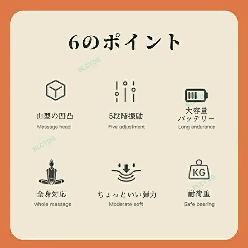 【振動で全身ケア】フォームローラー 電動 筋膜ローラー マッサージ器 筋膜リリー...