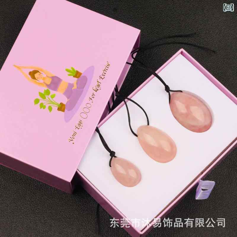 エクササイズ用品 レディース 女性用 骨盤底筋 膣トレ ケーゲルボール 天然石 パワ...
