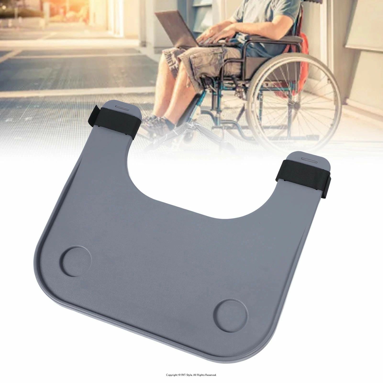 商品ポイント【使いやすく便利】老人のために、簡単な取り付けと取り外しで、車いすでの食事に信頼できるサポートを提供します。【高齢者の独立性を向上】食事、読書、執筆、手芸、コンピュータの使用など、障害や高齢者のために独立と便利を促進します。【多機能】食事だけでなく、本、雑誌、その他の娯楽用品も置くことができ、幅広い活動が可能です。【折りたたみ式デザイン】持ち運びやすく、ポータビリティを重視した設計で、高齢者が外出時にも持ち運ぶことができます。【厚めのデザイン】厚めのプラスチック素材で作られており、安定性と耐久性を確保し、高齢者に安全で安定した食事プラットフォームを提供します。仕様:商品タイプ: 車椅子用ダイニングテーブルボード材質: プラスチックパッケージリスト:1×車椅子・ダイニング・テーブル・ボードご注意：※手動測定による1~2cmの誤差を許容してください。ご理解いただきありがとうございます ※撮影の為、画質等の関係上、色などが実際の商品と若干違ってしまうこともあるかもしれませんがご理解のほどご入札ください。予めご了承ください。 ※製造時期によりデザインや仕様に若干の変更がある場合がございます。 予めご了承ください。
