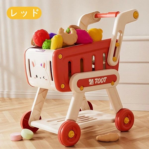ままごと ショッピングカート 子供 手押し車 ...の紹介画像2