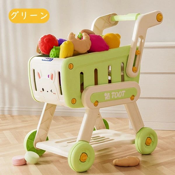 ままごと ショッピングカート 子供 手押し車 ...の紹介画像3