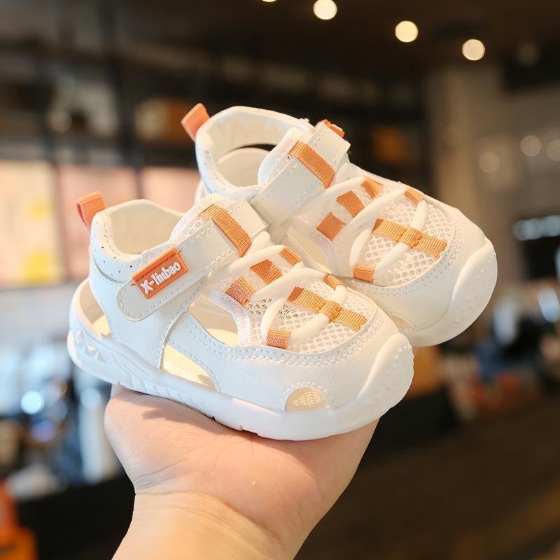 サンダル キッズ スニーカー ファーストシューズ ベビーチサンダル 夏用 子供靴 キ...