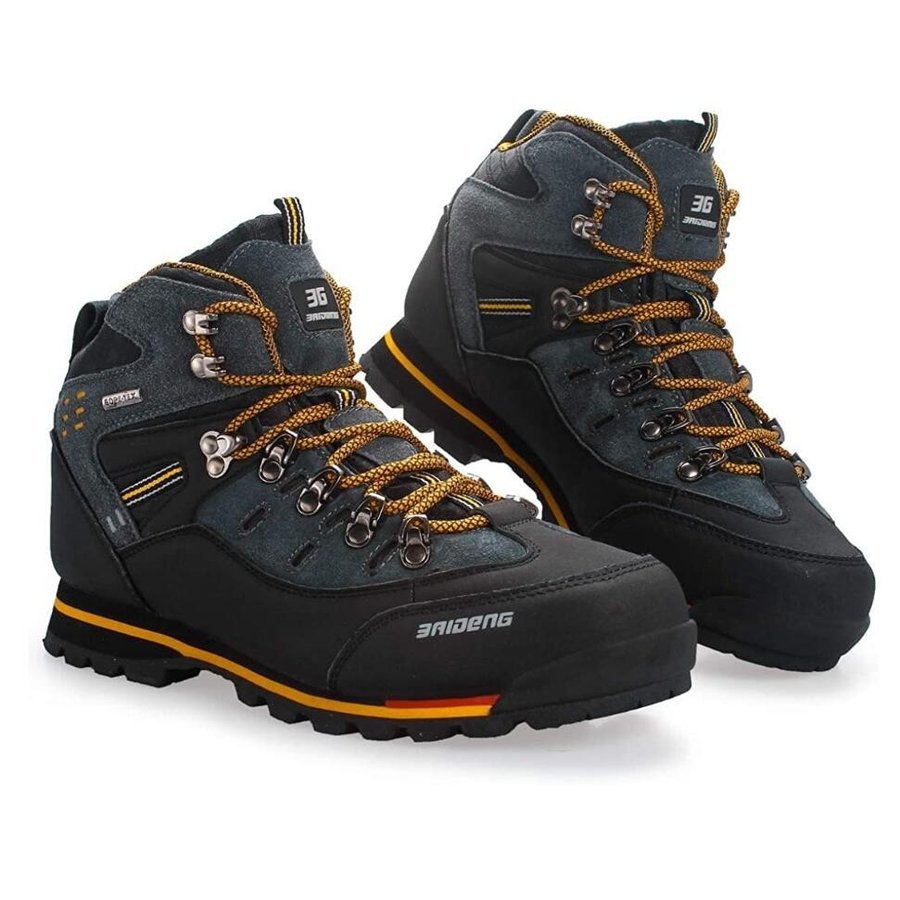 乐天商城 - トレッキングシューズ メンズ 防水 登山靴 ハイカット 大きいサイズ アウトドアシューズハイキングシューズ