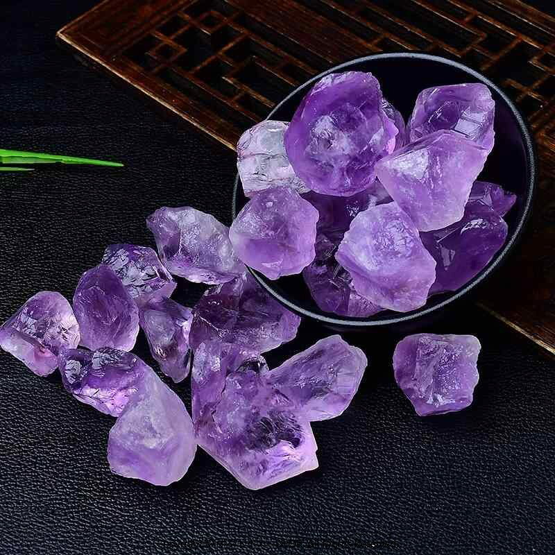 天然石 薄紫色 置物 楽天市場】紫水晶オブジェの通販