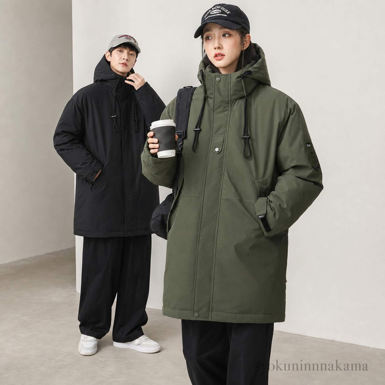 ワークマン ベンチコート 大人 カップル お揃い 中綿ジャケット レディース メンズ...
