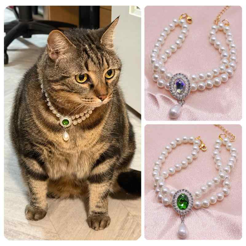 ・柄: 単色・カラー展開: ホワイト、グリーン、ピンク・素材: 樹脂・対象: 全般・サイズ: XS (首周り約15cm), S (首周り約20cm), M (首周り約25cm), L (首周り約30cm)・スタイル: プリンセス風・柄: 単色・カラー展開: ホワイト、グリーン、ピンク・素材: 樹脂・対象: 全般・サイズ: XS (首周り約15cm), S (首周り約20cm), M (首周り約25cm), L (首周り約30cm)・スタイル: プリンセス風