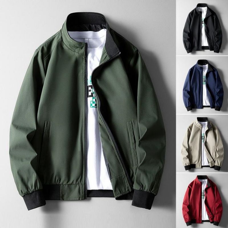 Military Jacket - ジャケット メンズ 秋物 春 ミリタリージャケット メンズ フライトジャケット きれいめ ジャンパー 着心地よい 30代 40代 50代 アウター ファッション 大きいサイズ カジュアル 作業着 スポーツ バイク キャンプ おしゃれ