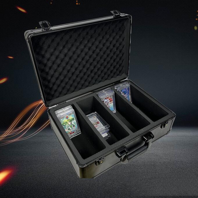 乐天商城 - PSA BGS 収納可能 トレカ ケース 収納 マグネットローダー PSA BSG 対応 アタッシュケース 遊戯王 ボックストレカ ケース 大容量 収納 トレカケースカードケース 収納ケース 保管 PSAケース