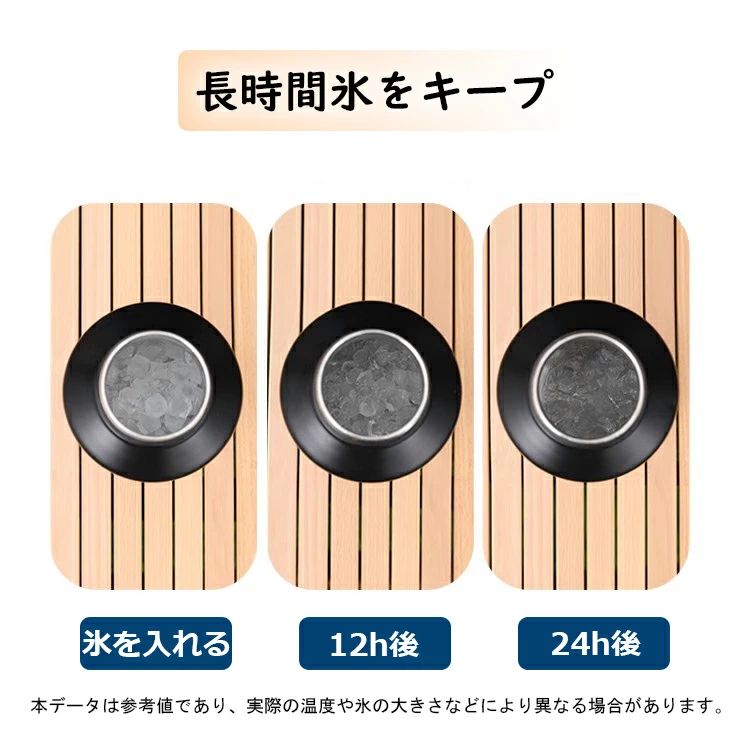 ＼新色入荷／アイスコンテナ 2.0L/3.0L ウォータージャグ 小型 キャンプ用 氷入れ 水筒 タンク 保温 保冷 大容量 真空断熱 広口 アイスペール キャンプ 持ち運び BBQ アウトドア 屋外 冷たい飲み物 304 ステンレス製 水 氷水 ギフト 父の日 運動会 花見 pieceselect1-10017351 ピースセレクト サンプル画像3