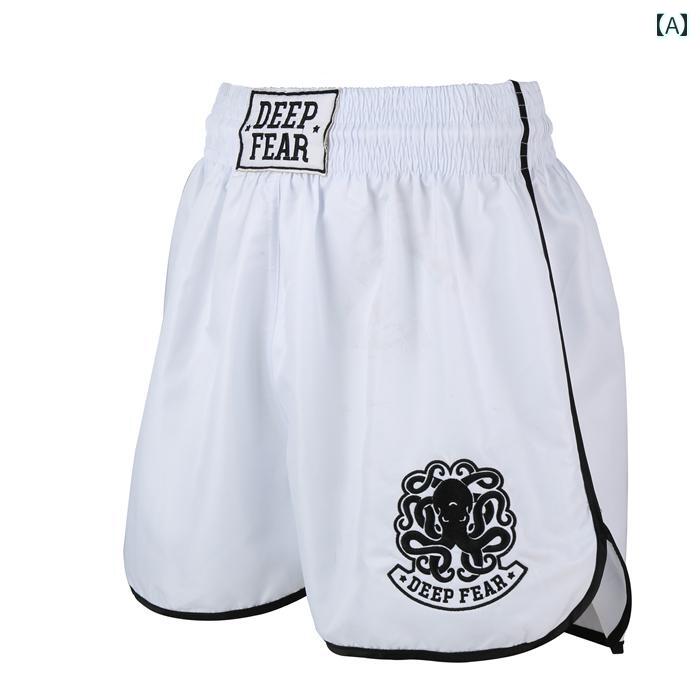 ピースセレクトのスポーツ パンツ ショーツ 短パン エクササイズ フィットネス アスリート ジム ユニセックス おしゃれ ファッション 通気性 ベーシック ムエタイトレーニング 格闘技｜アングル2