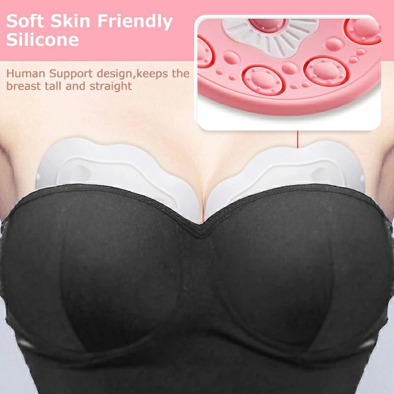 マッサージ器 胸マッサージャー 電気胸拡大器マッサージ 乳房マッサージ機 胸部美容 EMS微電流 VIB振動 赤外線温熱 リモコン付き 乳房 胸部 電動 バストアップ マッサージ機 ブレストマッサージャー 乳房マッサージャー 豊胸機 遠赤外線 PDF日本語取扱説明書