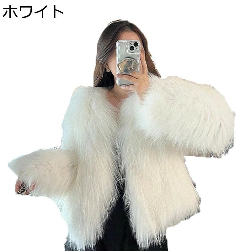 Rakuten - 冬服 秋服 丸首 ジャケット ファーコート レディース 冬服 シャ