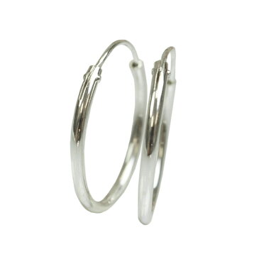 シルバー925フープピアス 18mm リングピアス 金属アレルギー対応 silver925 レディース ユニセックス メール便 送料無料 春夏 大人気 あす楽