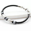 ブレスレット メンズ 本革 シルバーパーツ サージカルステンレス 金属アレルギー対応 シンプル クール バイカー ロック ネイティブ プレゼント ギフト メール便 送料無料 プレゼント 秋冬 大人気