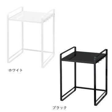 YAMAZAKI 山崎実業 tower タワー 伸縮レンジラック タワー ホワイト ブラック レンジ収納 レンジ棚 レンジ上収納 冷蔵庫上ラック トースター収納 スライド 幅伸縮 幅 50cm 55cm 60cm 65cm 70cm 75cm 送料無料 メール便定型外郵便不可 プレゼント 春夏 大人気
