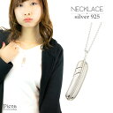 ネックレス メンズ フェザー シルバー925製 羽根 イーグル 大振り シルバーアクセサリー レディース ユニセックスにも 翼 大きい ツヤ有り 送料無料 春夏...
