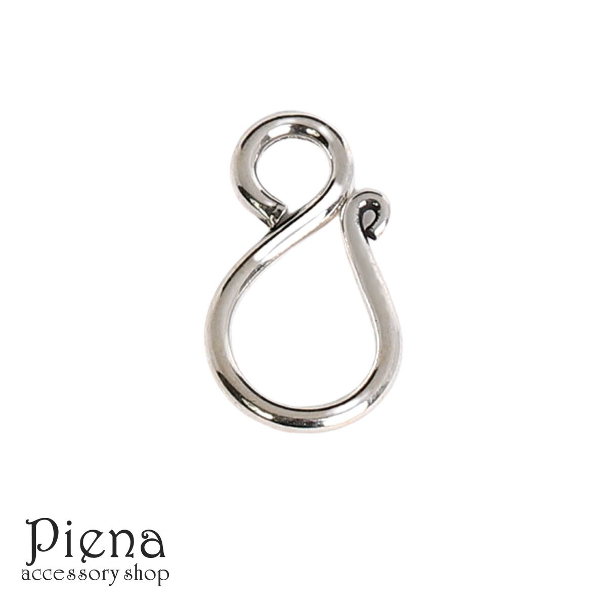 フックパーツ レディース メンズ シルバー925製 パーツ 1個売り エンドパーツ シルバー 接続パーツ 留め具 金具 クラフト 手芸 DIY 手作り