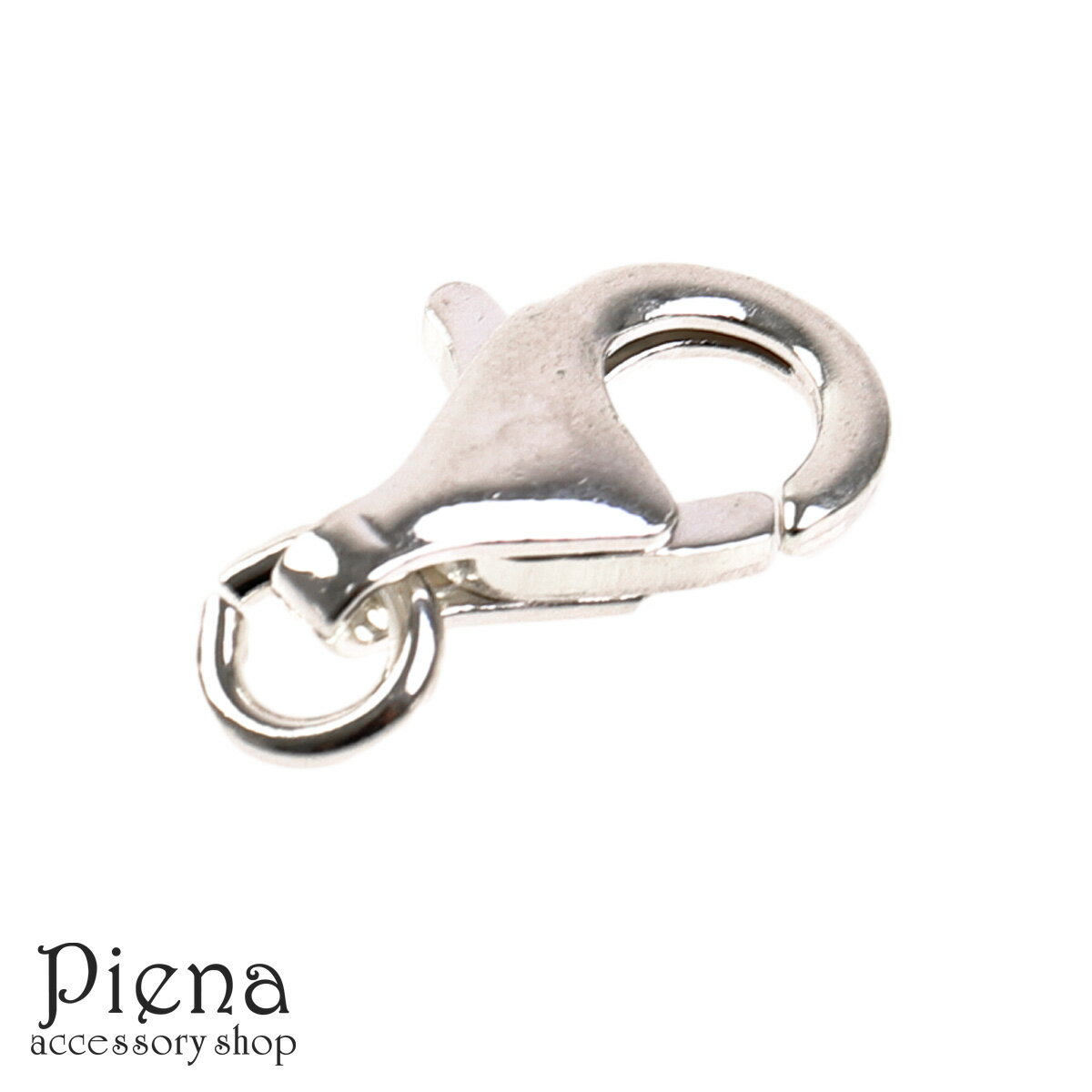 カニカン レディース メンズ シルバー925製 パーツ 1個売り LLサイズ 15mm シルバー フック 留め具 金具 クラフト 手芸 DIY 手作り メール便...