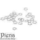 シルバー925 丸カン Cカン レディース メンズ 0.8mmx4.0mm 25個 ハンドメイド DIY 手作り 接続パーツ 金属アレルギー対応 メール便送料無...