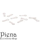 シルバー925 ダルマプレート レディース メンズ 3.5mmx9.6mm 10個 アクセサリーパーツ ネックレス ブレスレット アンクレット 金具 手作り D...