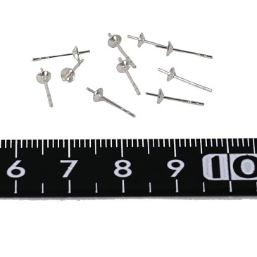 シルバー925 皿付きピアスポスト レディース メンズ 3.0mm皿 5ペア 手作り ハンドメイド DIY 金属アレルギー対応 高品質 アクセサリーパーツ スタッド 片穴 天然石