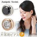 スタッドピアス メンズ レディース 片耳用 1個売り サージカルステンレス製 キュービックジルコニア Zanipolo Terzini ザニポロタルツィーニ ワ...
