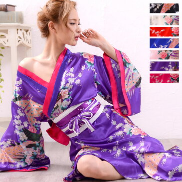 孔雀和柄花魁着物ロングドレス 和柄 衣装 ダンス よさこい 花魁 コスプレ キャバドレス 送料無料 秋冬 大人気