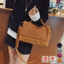 ショルダーバッグ レディース スタッズ付き 手持ちバッグ 3way トートバッグ 秋冬 大人気
