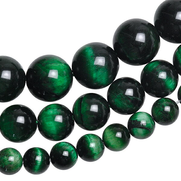 丸玉1連 メンズ レディース 春夏秋冬 石は様々な大きさ 水晶 判断力を高める石 緑