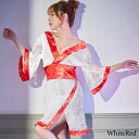 ドレス レディース 春夏秋冬 長袖 ミニ丈 深めVネック 背中あき 背中紐リボン 着物風 配色切替 花柄 レース 透け感あり 白黒