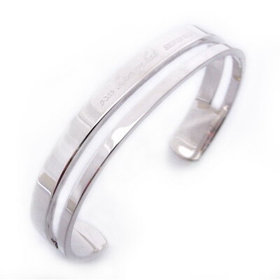 オルブランカロゴ入り2段バングル 送料無料 オルブランカ ペアブレスにも レディース プレゼント 春夏秋冬 大人気