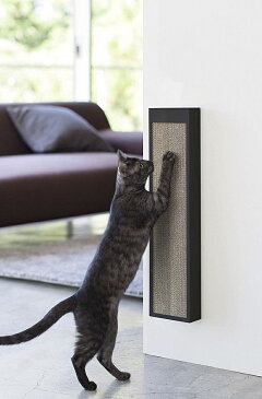 猫の爪とぎケース タワー ホワイト ブラック ペット用品 爪とぎ 爪とぎケース 爪とぎ容器 床 壁 シンプル スタイリッシュ ギフト プレゼント
