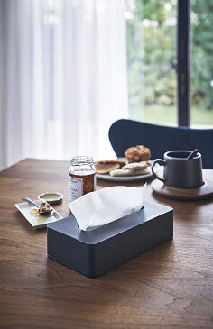 コンパクトティッシュケース ティッシュ収納 ソフトパックティッシュ専用 壁面収納可 モノトーン 生活雑貨 ホワイト ブラック 白 黒 ティッシュペーパー箱