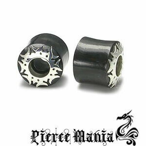 《在庫限り》12mm 銀の太陽がカッコイイ!ブラックホーントンネル★ボディピアス バッファロー ホーンピアス 天然素材 イヤーロブ タロン 《在庫限り》12mm 銀の太陽がカッコイイ!ブラックホーントンネル★ボディピアス バッファロー ホーンピアス 天然素材 イヤーロブ タロン